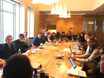 NACIE members gathered offsite at Steve Case’s Revolution LLC for their second meeting in March 2015.