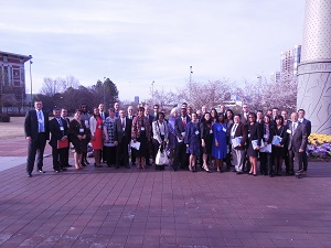 Participants from the Americas Competitiveness Exchange Trip in Atlanta, GA