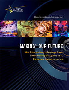 NGA Manufacturing Report Cover - 'Making' Our Future