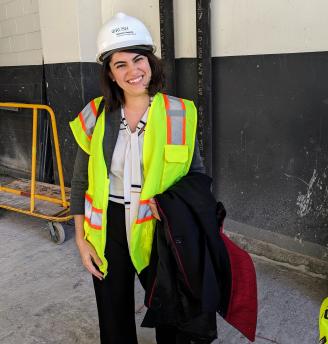 Photo of EDA Chief of Staff Maryam Janani-Flores visited The Bloch Tech Hub in Chicago.