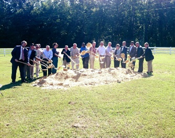 Officials break ground to expand the Jones County Junior College workforce training center