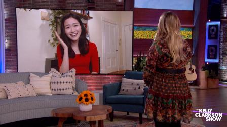 Ming Yang appears on the Kelly Clarkson Show to promote Orchard