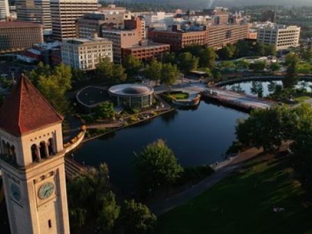 Spokane, Washington is the economic hub of the inland Pacific Northwest.