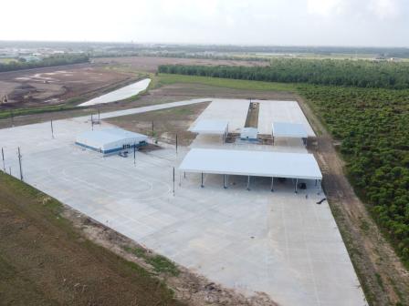 The 20-acre CDL training and examination station at Lamar State College Port Arthur is the largest in Texas.